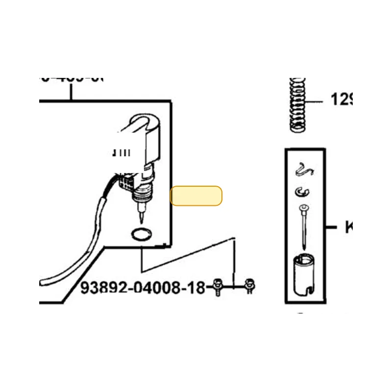 K502-219-0100 THROTTLE VALVE ASSY — diagram cutout