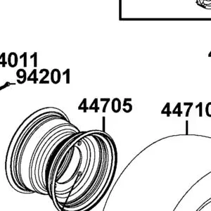 44705-LBD4-900-YZS RIM COMP WHEEL — diagram cutout