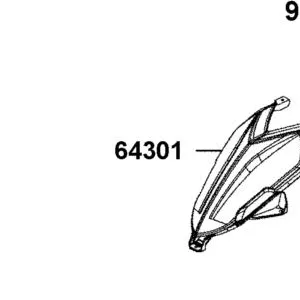 64301-AHA9-600-VDP COVER FRONT — diagram cutout
