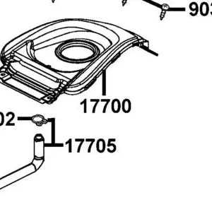 17700-ADC6-E76-J2P COVER TANK — diagram cutout