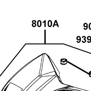 8010A-LEC1-M00-YRR FENDER ASSY REAR — diagram cutout