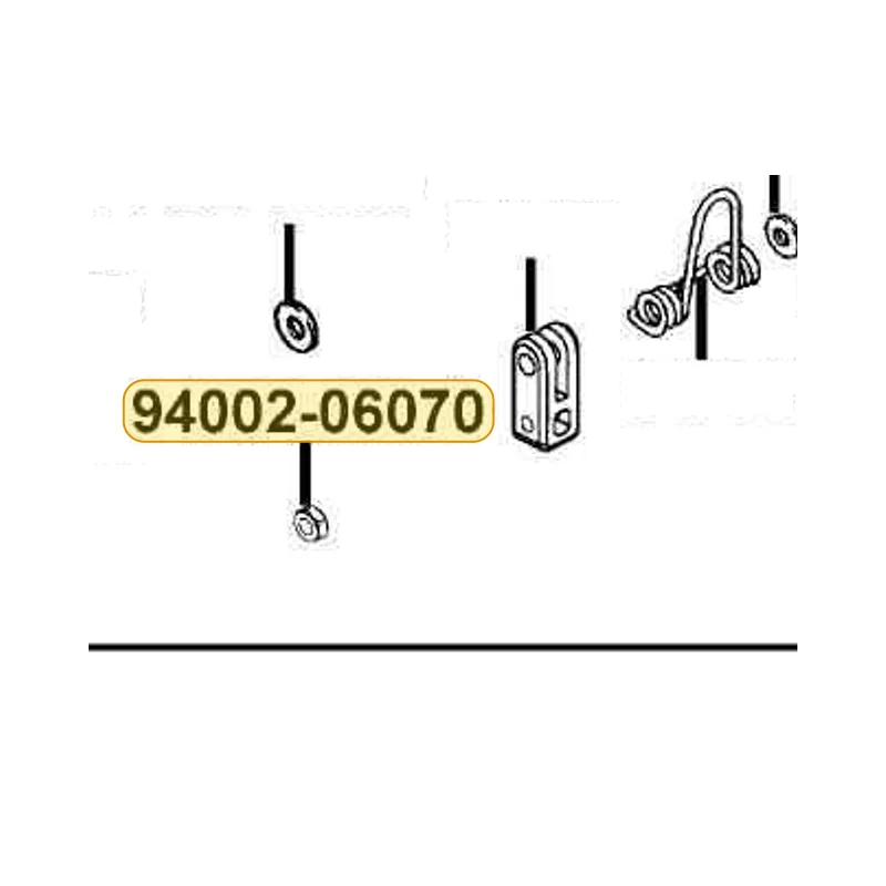 94002-06070-0S NUT HEX 6MM — diagram cutout