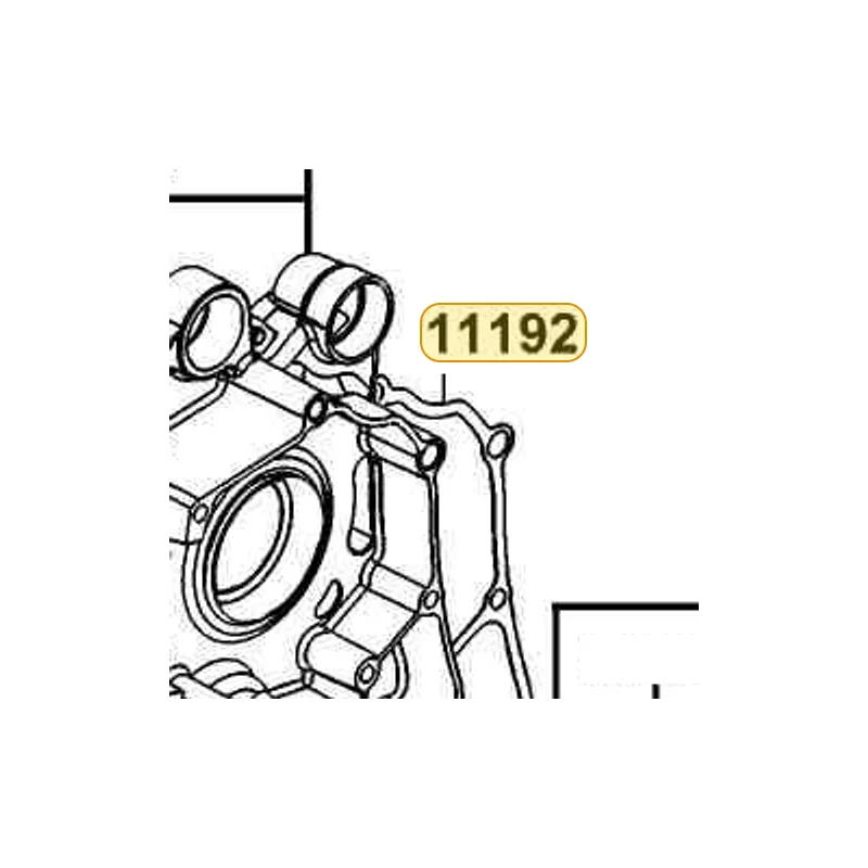 11192-LEB1-900 GASKET CRANK CASE A — diagram cutout