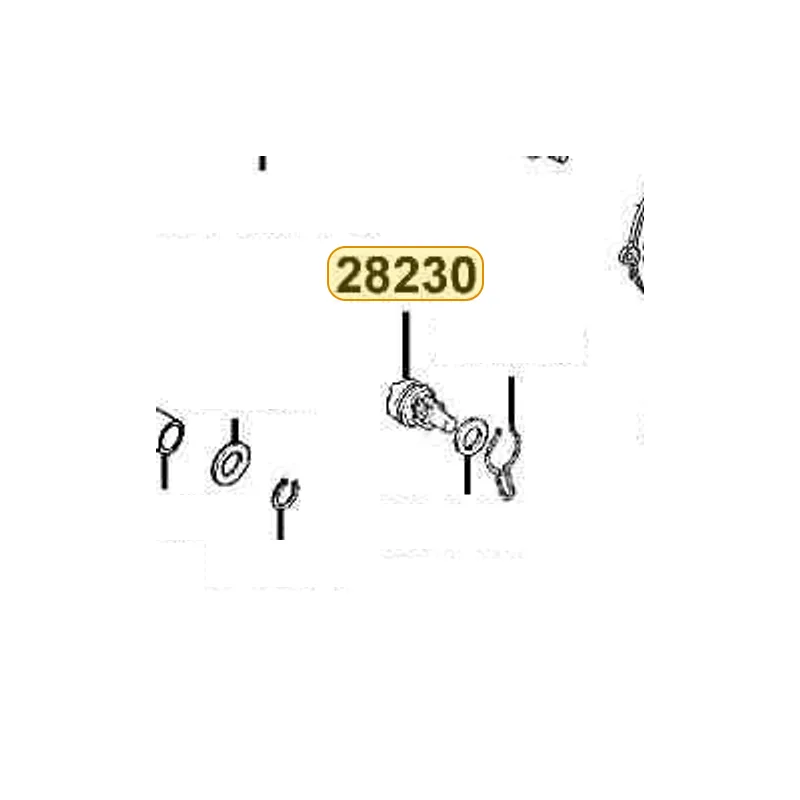 28230-LFB5-900 GEAR COMP KICK DRIVEN — diagram cutout