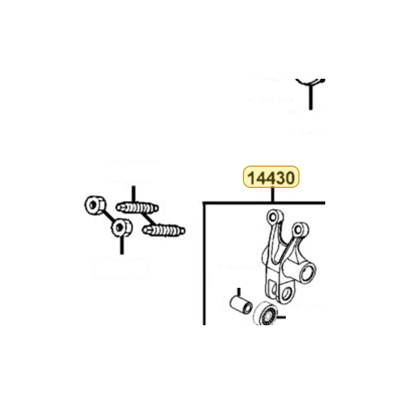 14430-LFE2-900 ARM COMP IN VALVE ROCKER — diagram cutout
