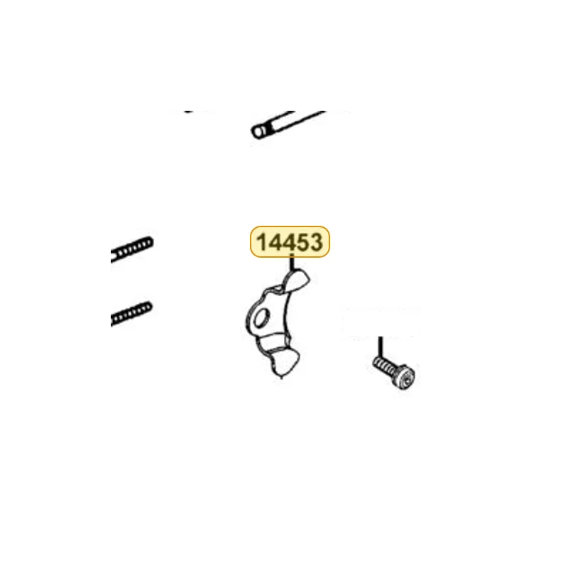 14453-LEB1-910 SET PLATE ROCKER ARM SHAFT — diagram cutout