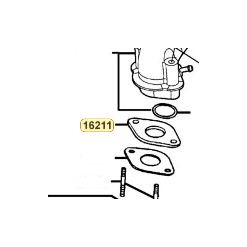 16211-LFE2-900 INSULATOR CARB — diagram cutout