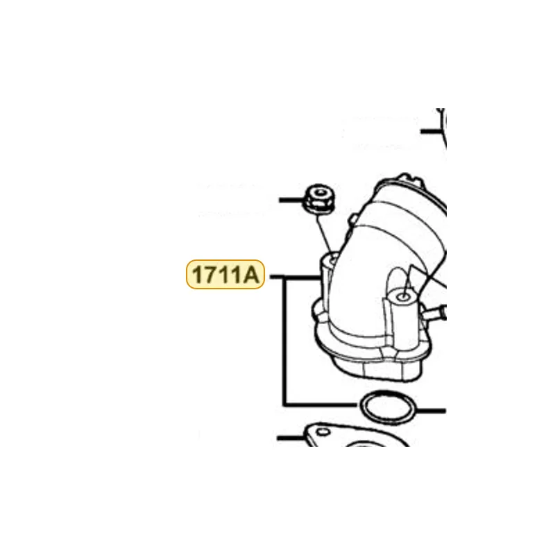 1711A-LFE2-900 PIPE ASSY INLET — diagram cutout