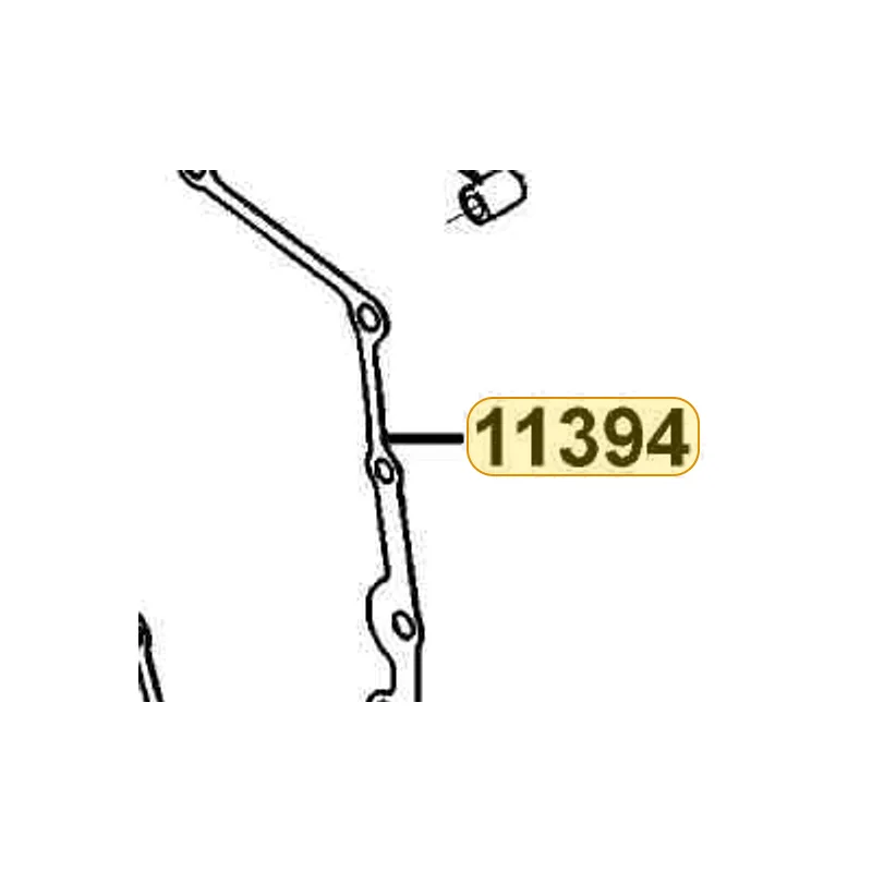 11394-LEB1-900 GASKET, R COVER A — diagram cutout