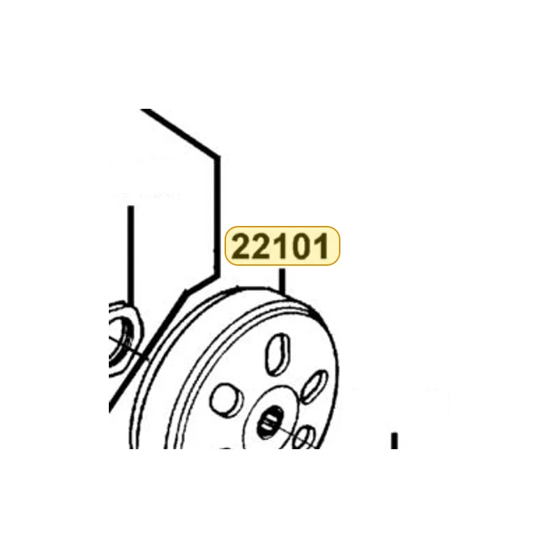 22101-GFY6-941 OUTER CLUTCH — diagram cutout