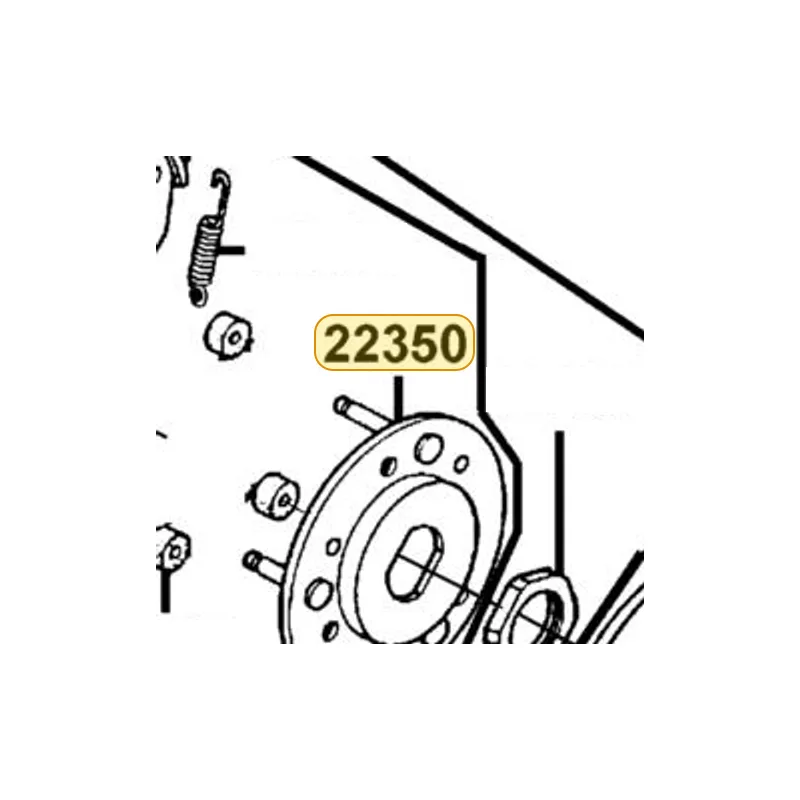 22350-LHJ3-900 PLATE COMP DRIVE — diagram cutout