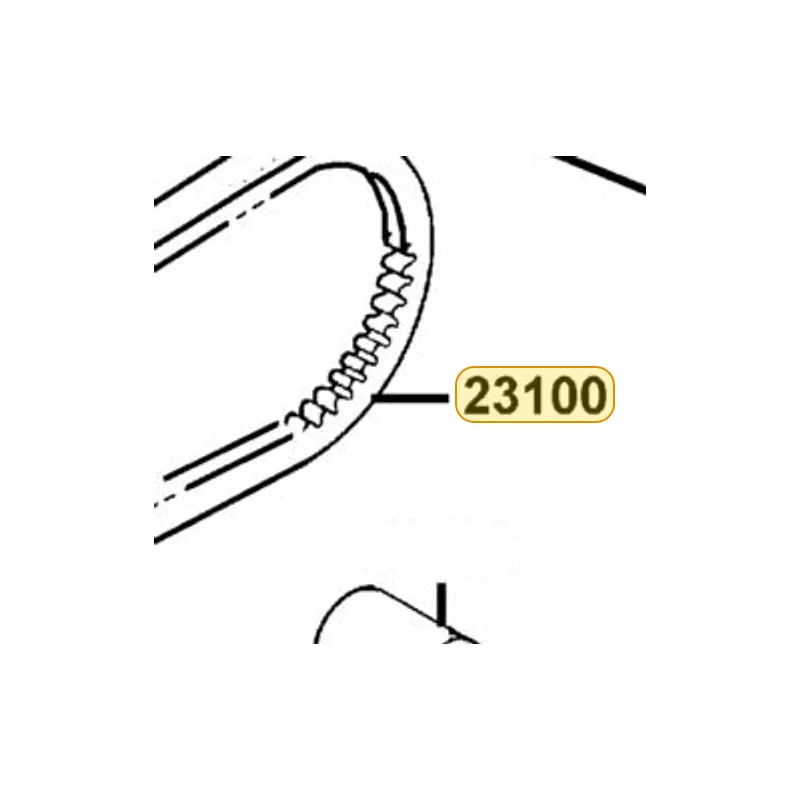 23100-LFB5-90B BELT DRIVE — diagram cutout