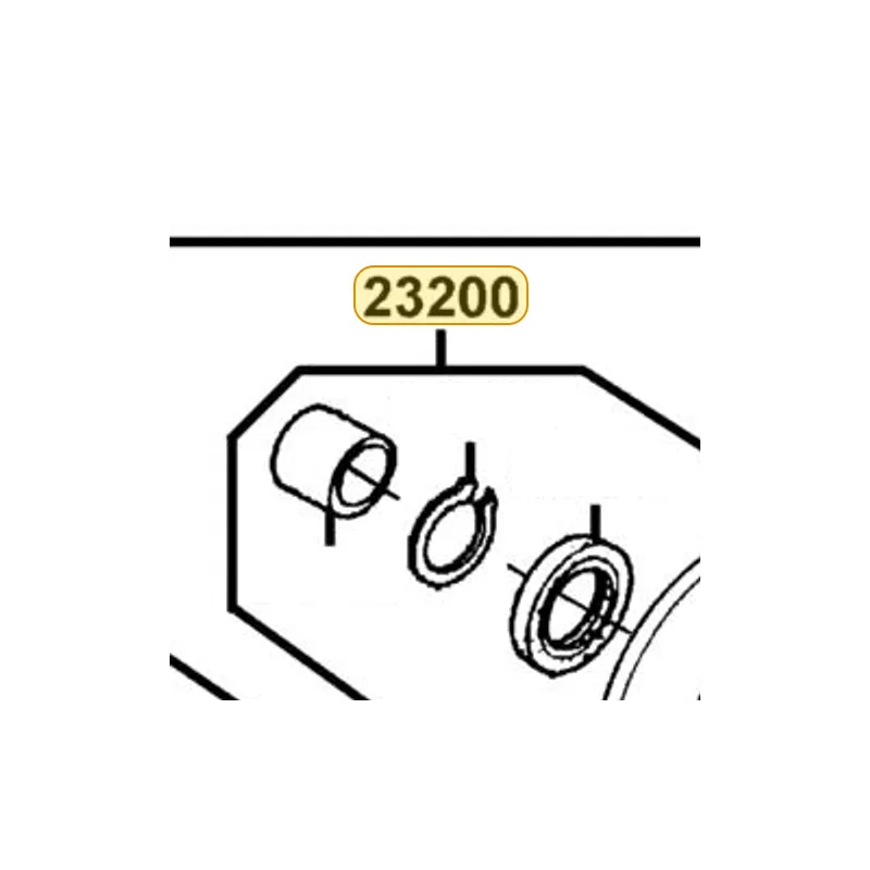 23200-LFE2-900 FACE ASSY DRIVEN — diagram cutout
