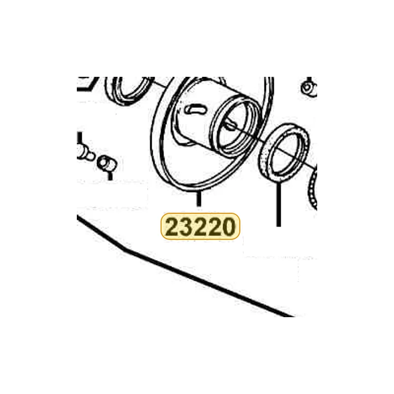 23220-GFY6-921 FACE COMP MOVABLE DRIVEN — diagram cutout