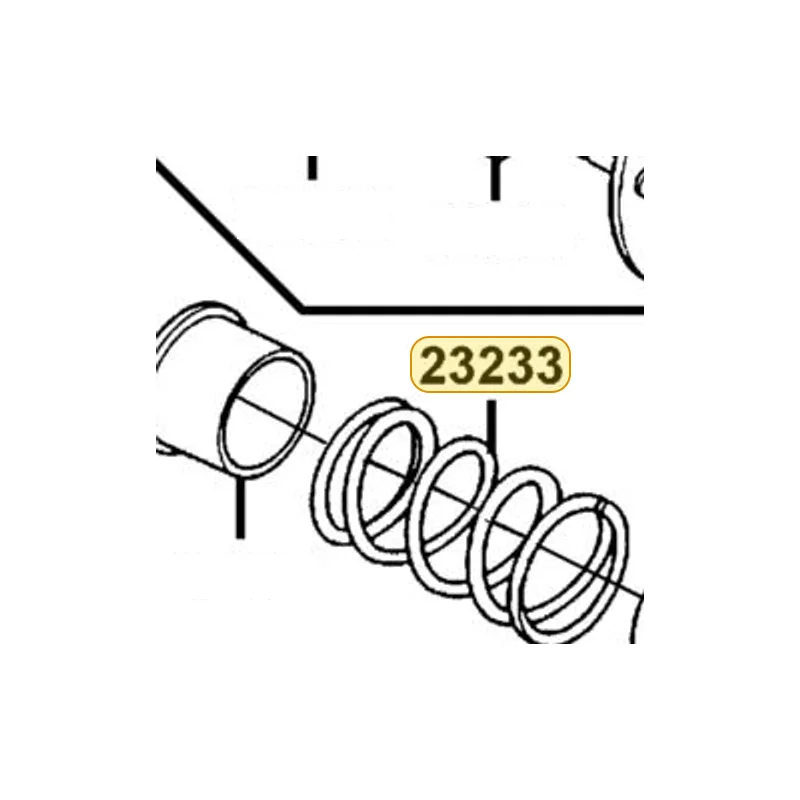 23233-LFB6-910 SPG DRIVEN FACE — diagram cutout