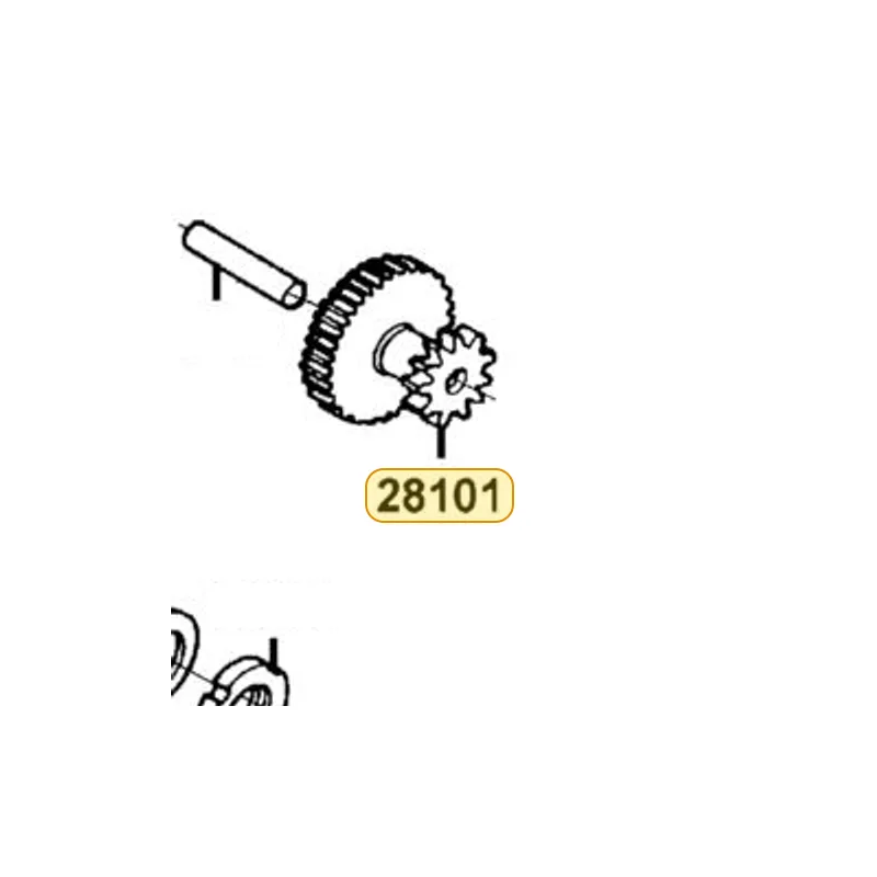 28101-GFY6-200 GEAR STARTER REDUCTION — diagram cutout