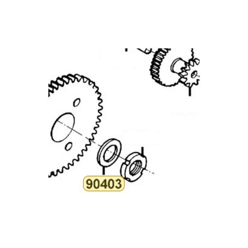 90403-GFY6-901 WASHER THRUST 22. 2*31*2.5 — diagram cutout