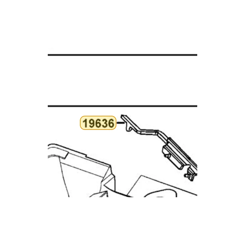 19636-LEB1-900 SEAL SHROUD B — diagram cutout