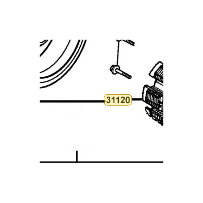 31120-LFB5-90B STATOR COMP (D406) — diagram cutout