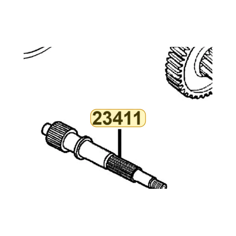 23411-LFB5-900 SHAFT DRIVE — diagram cutout
