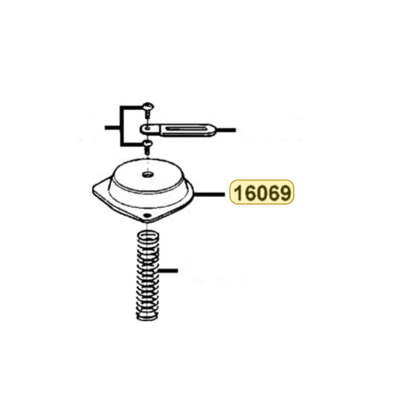 16069-KEC3-900 COVER PISTON VALVE DIAPHRAGM — diagram cutout