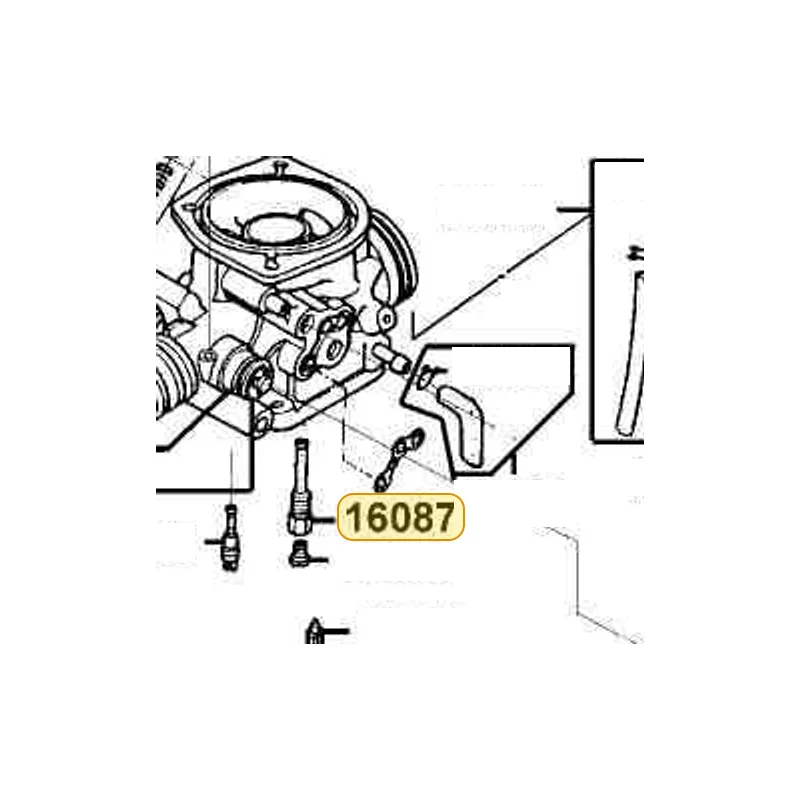 16087-LFE2-900 TUBE EMULSION (NEEDLE JET HOLDER) — diagram cutout