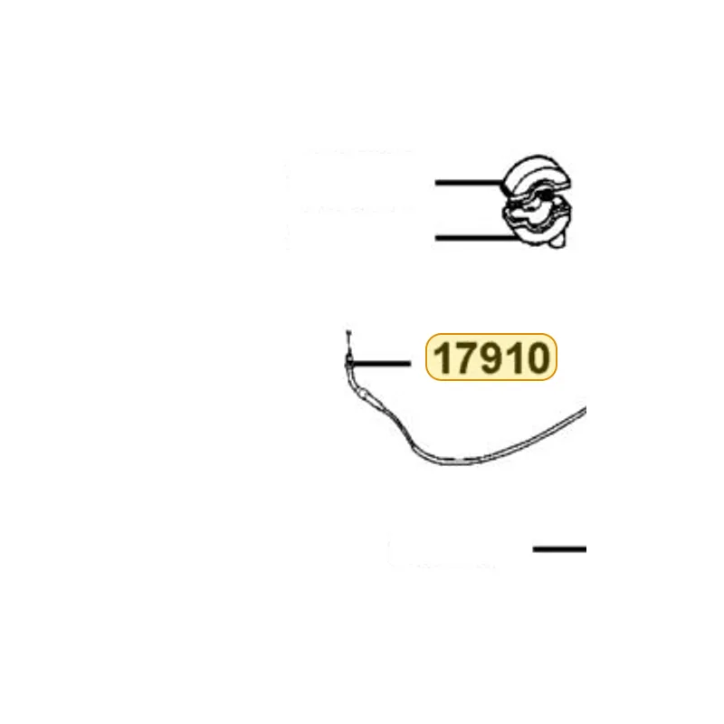 17910-LEB1-900 CABLE COMP THROT — diagram cutout