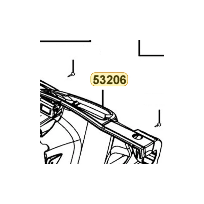 53206-LFB5-M30-N1R COVER HANDLE RR (Black) — diagram cutout