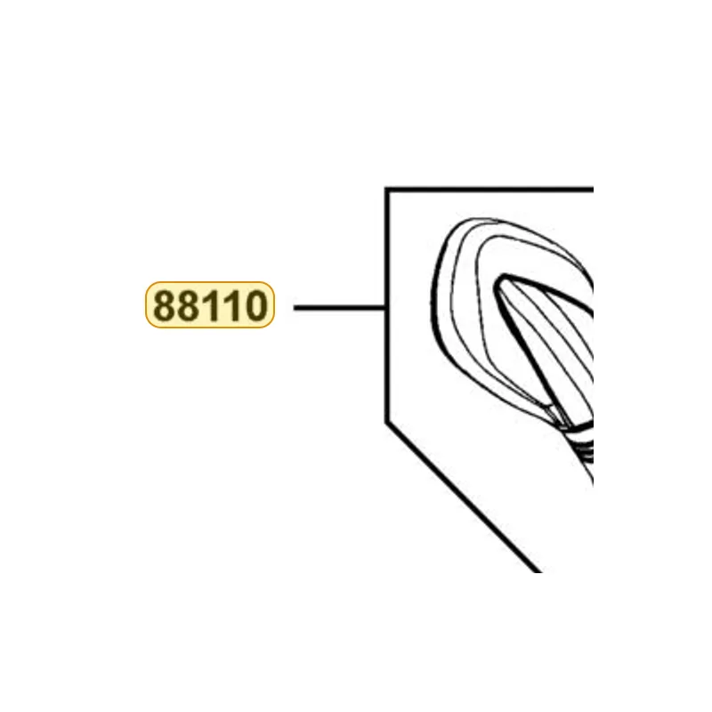 88110-LFB5-910-N1P MIRROR ASSY R BACK — diagram cutout