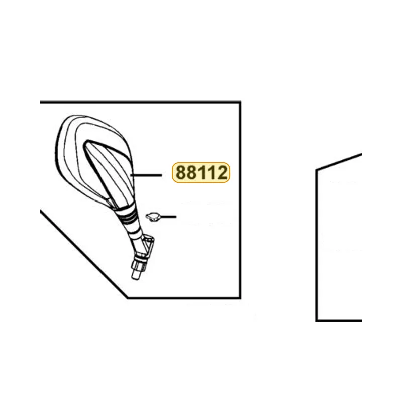 88112-LAC7-900-HTP LID R MIRROR HOLDER — diagram cutout