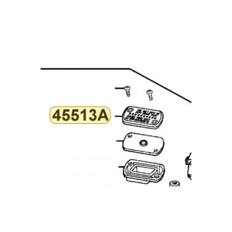45513-LFB5-900 CAP MASTER CYLINDER — diagram cutout