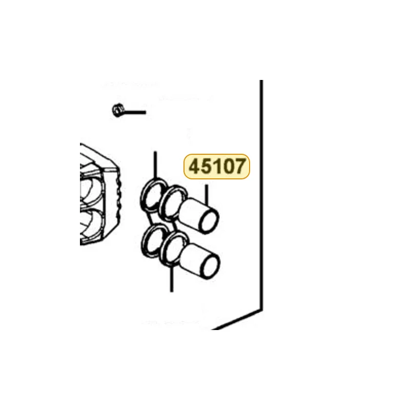 45107-LFB5-900 PISTON C/P (Ø25.4MM) — diagram cutout