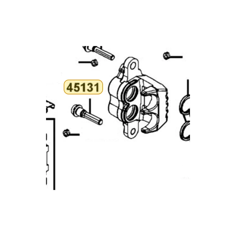 45131-LFB5-910 PIN BOLT — diagram cutout