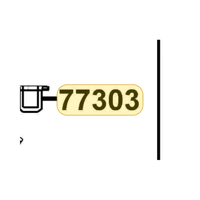 77303-KKC4-800 HOOK SEAT LOCK — diagram cutout