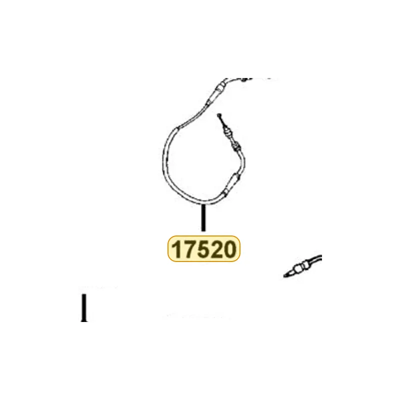 17520-LEB1-900 CABLE COMP FUEL CAP — diagram cutout