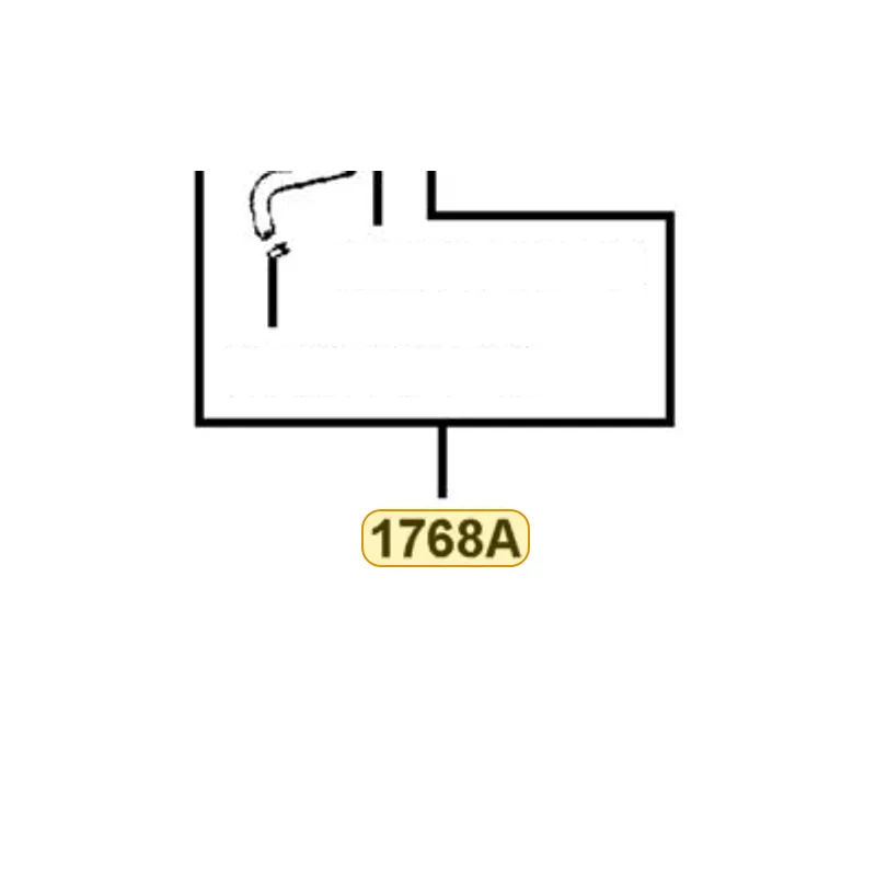 1768A-LFB5-M30 TUBE ASSY TANK-STRAINER — diagram cutout