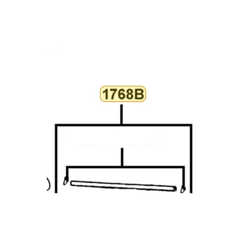 1768B-LEB1-900 TUBE ASSY VACUUM — diagram cutout