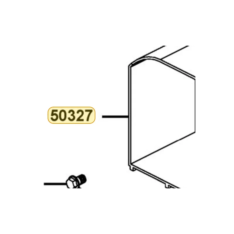 50327-LEB1-900 BATTERY CASE — diagram cutout