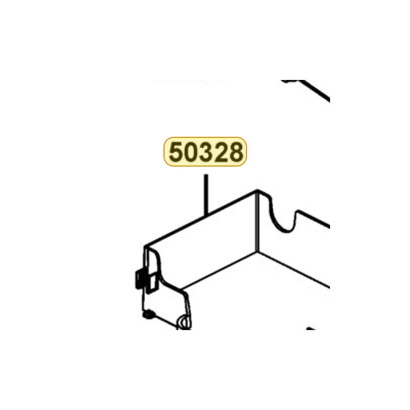 50328-LBB8-900 BATTERY DRAWER — diagram cutout