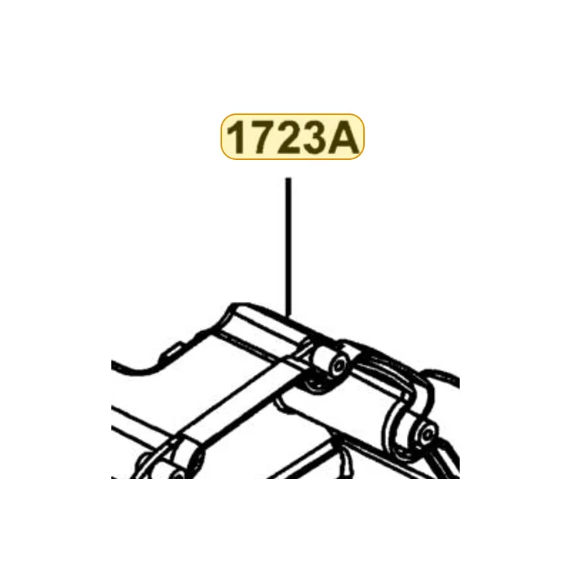 1723A-LFB5-900 CASE ASSY AIR/C — diagram cutout