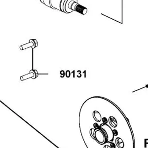 90131-LFB5-900 BOLT FLANGE 8X55 — diagram cutout
