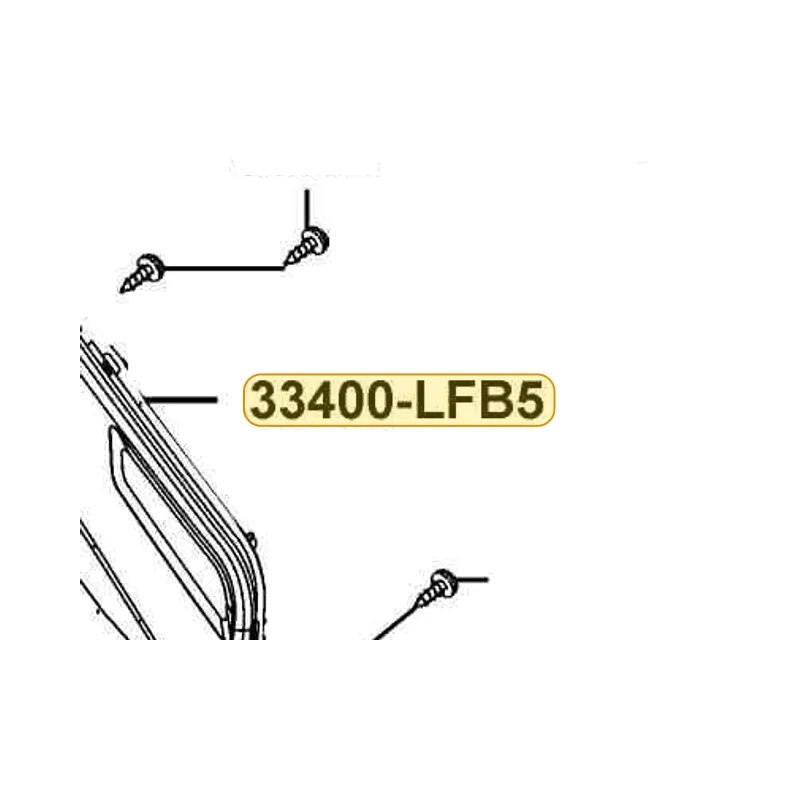 33400-LFB5-M30 WINKER ASSY RH FR — diagram cutout