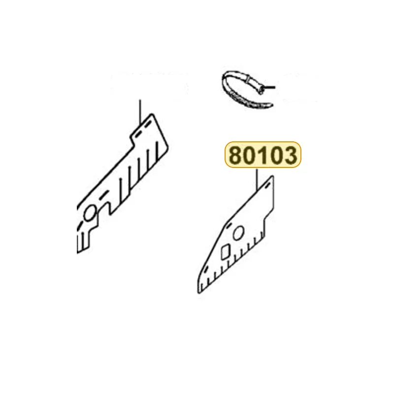 80103-LFB5-900 PLATE A SPLASH BOARD — diagram cutout