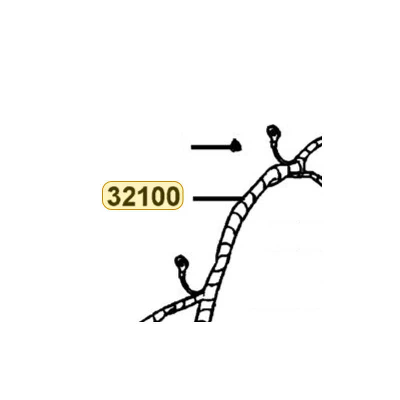 32100-LFB5-900 HARNESS WIRE — diagram cutout