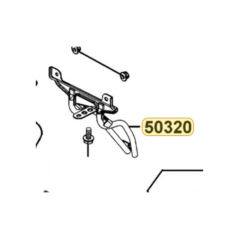 50320-LFB5-900 STAY RR FENDER — diagram cutout