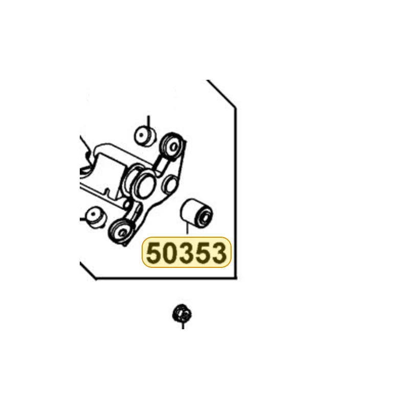 50353-LEB1-900 BUSH SWING LOCK — diagram cutout