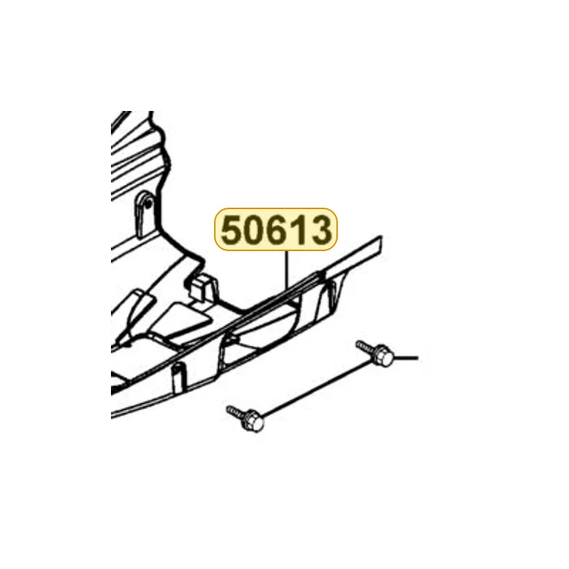 50613-LFB5-900-N1R COVER UNDER (Black) — diagram cutout