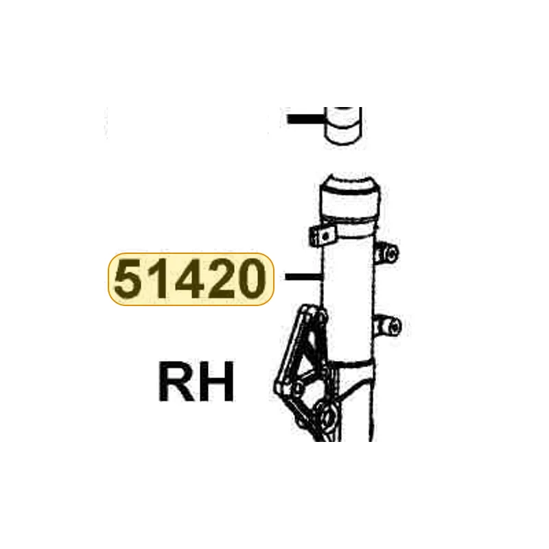 51420-LFB5-900-YYA BOTTOM CASE R — diagram cutout