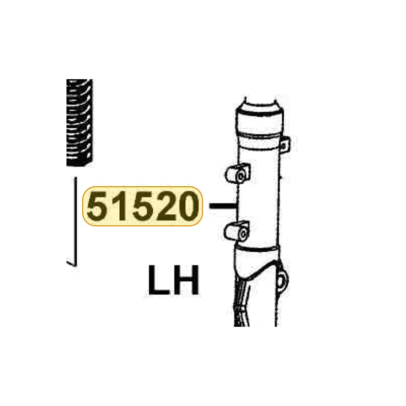 51520-LFB5-900-YYA BOTTOM CASE L — diagram cutout