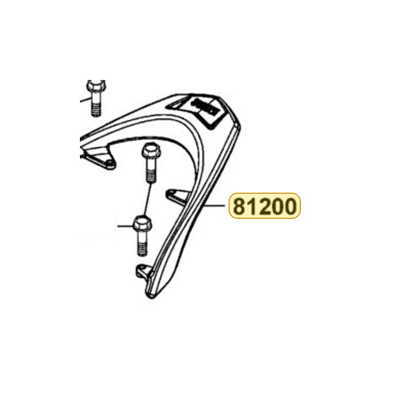 81200-LFB5-900-X4P CARRIER REAR — diagram cutout